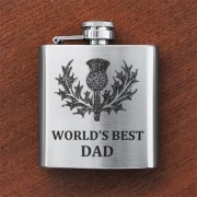 HF3 BD - Sporran Flask 'Best Dad'